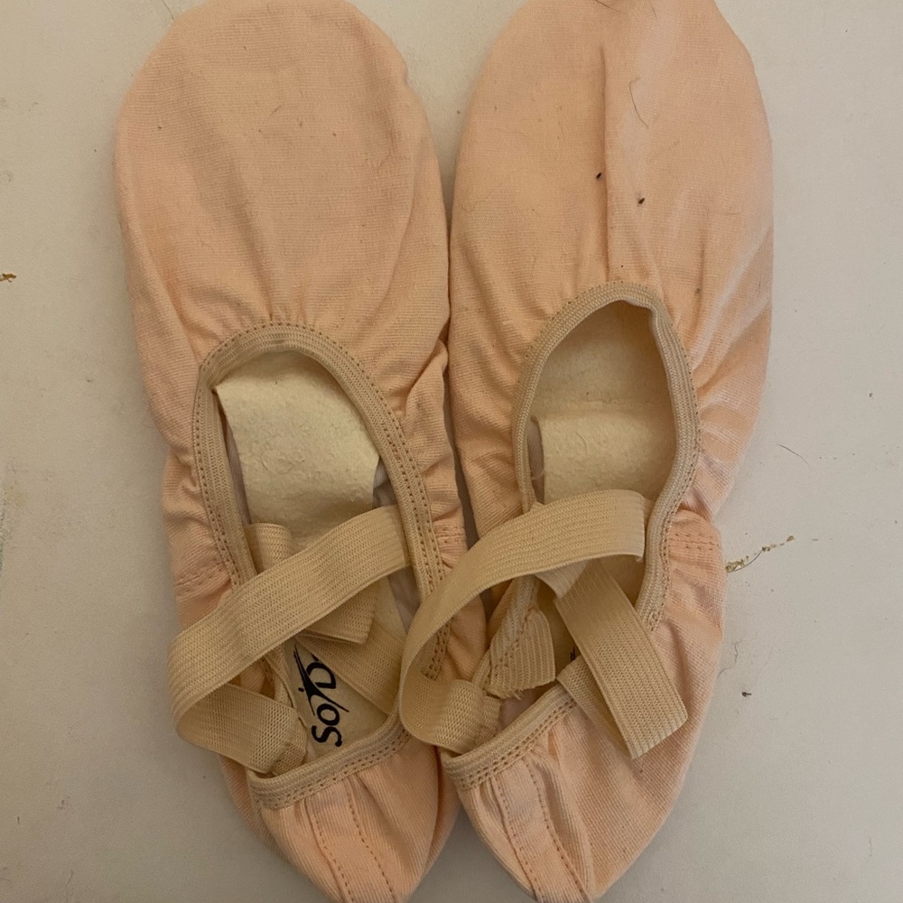Pink ballet slippers